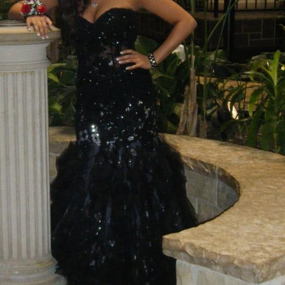 Black Jovani Prom or Pageant dress